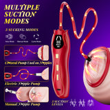 Pussy Pump Electric Rose Clitoral Pump