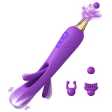 G Spot Clit  Flapping Vibrator Dildo