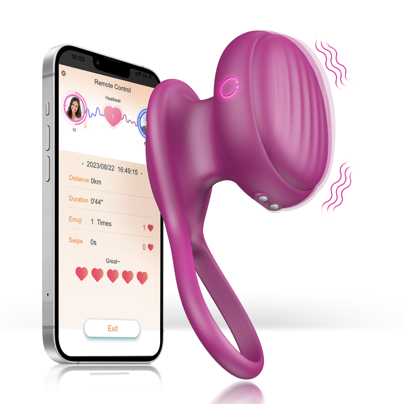 App Remote Control G Spot Clitoral Stimulator Vibrator Paloqueth-official App Remote Control G Spot Clitoral Stimulator Vibrator Paloqueth-official