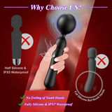 Powerful Vibrating Wand Massager