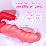 Tongue Finger Thrusting Dildo Vibrator for Women
