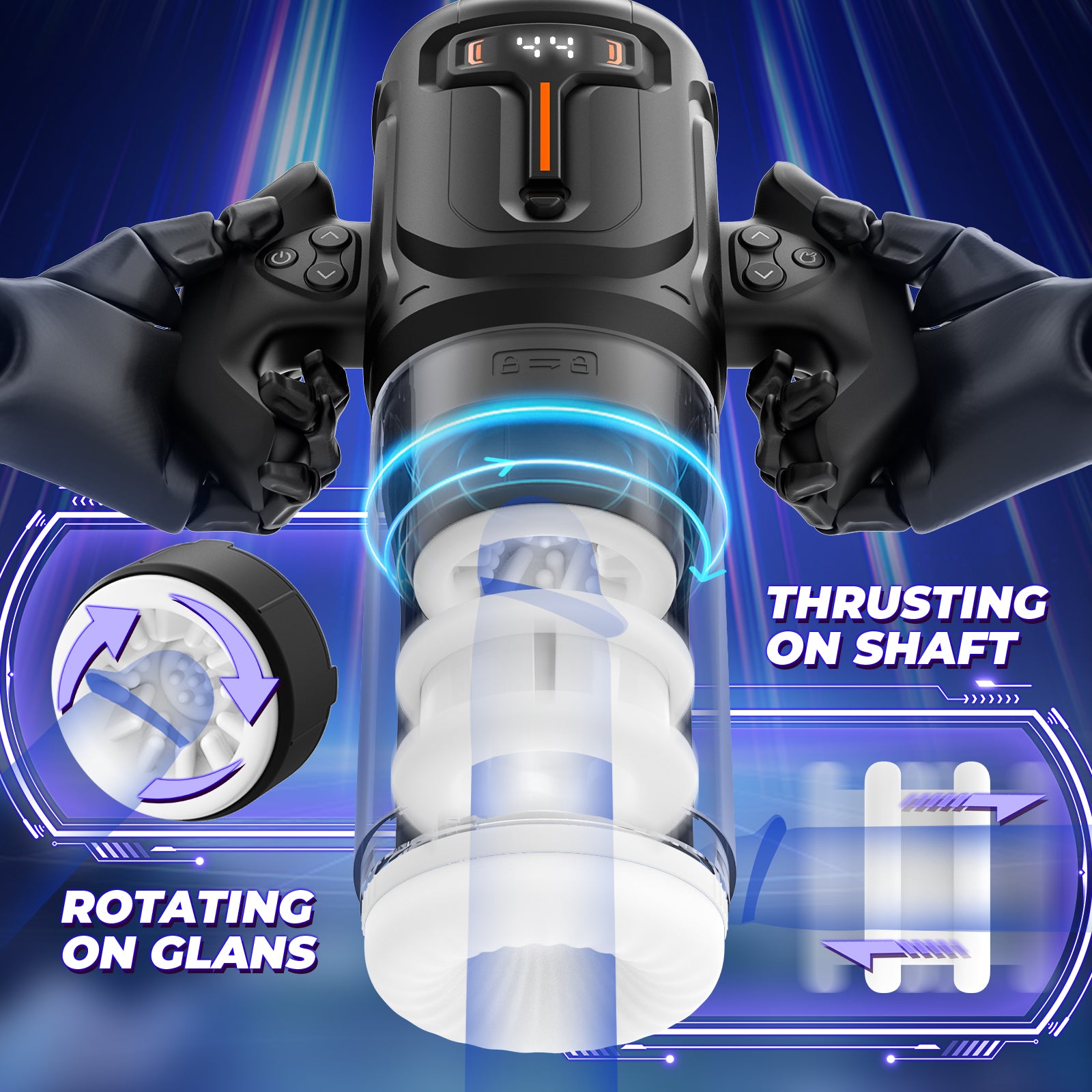 Automatic Thrusting & Rotating Male Masturbator Sex Toy Paloqueth-official Automatic Thrusting & Rotating Male Masturbator Sex Toy Paloqueth-official