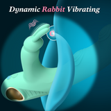 Rabbit G-Spot Vibrator Sex Toy -Dual Tapping Vibrator for Female and Couple