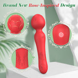 Wand Vibrator Rose Sex Toy