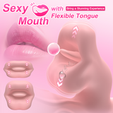 Emmy:Tongue Vibrator Dildo Sex Toys for Women Beginners