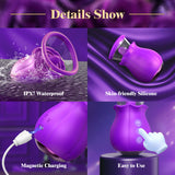 Sucking Vibrator Rose Sex Toy