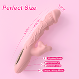Emmy:Tongue Vibrator Dildo Sex Toys for Women Beginners