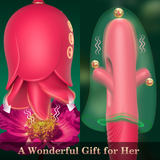 Rozi: Rose Sex Toys Tongue Licking Flapping Vibrator