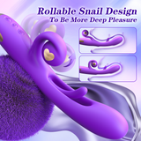 Tlora: G Spot Flapping Rabbit Vibrator