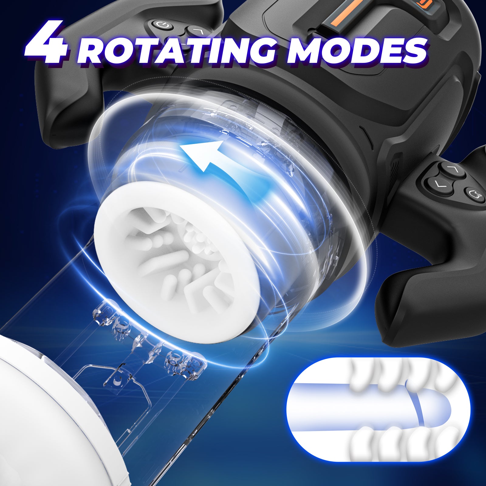 Automatic Thrusting & Rotating Male Masturbator Sex Toy Paloqueth-official Automatic Thrusting & Rotating Male Masturbator Sex Toy Paloqueth-official