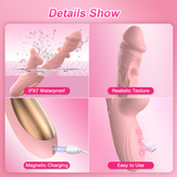Emmy:Tongue Vibrator Dildo Sex Toys for Women Beginners