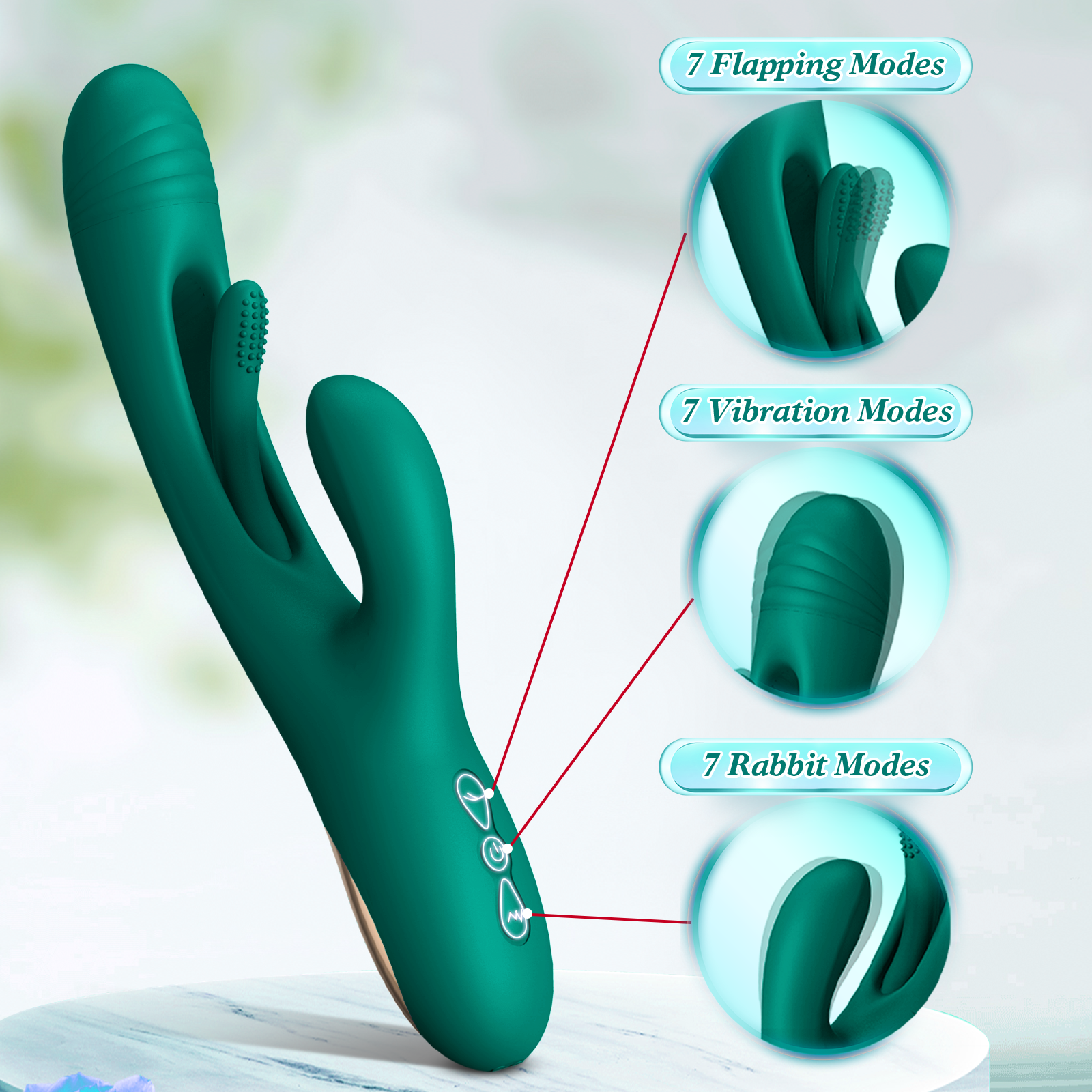 Rabbit Flapping G-spot Vibrator Paloqueth-official Rabbit Flapping G-spot Vibrator Paloqueth-official