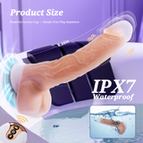 8.5" Realistic Thrusting Dildo Vibrator for Women