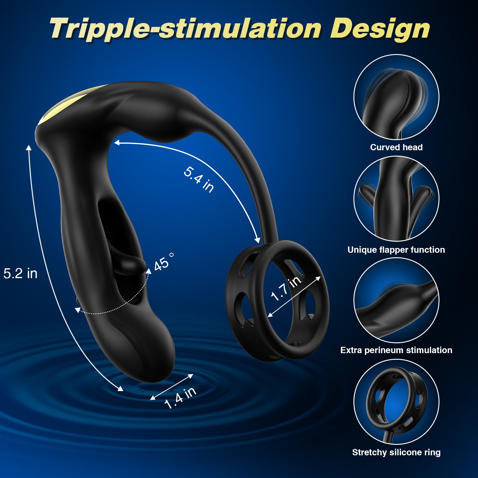 APP Remote Control Vibrating Prostate Massager Paloqueth-official APP Remote Control Vibrating Prostate Massager Paloqueth-official