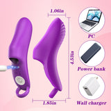 Fin App-controlled G-spot Finger vibrator