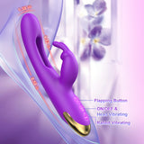 Flapping Rabbit Vibrator Adult Sex Toy for Female Pleasure
