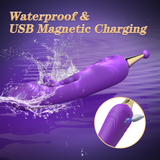 G Spot Clit  Flapping Vibrator Dildo