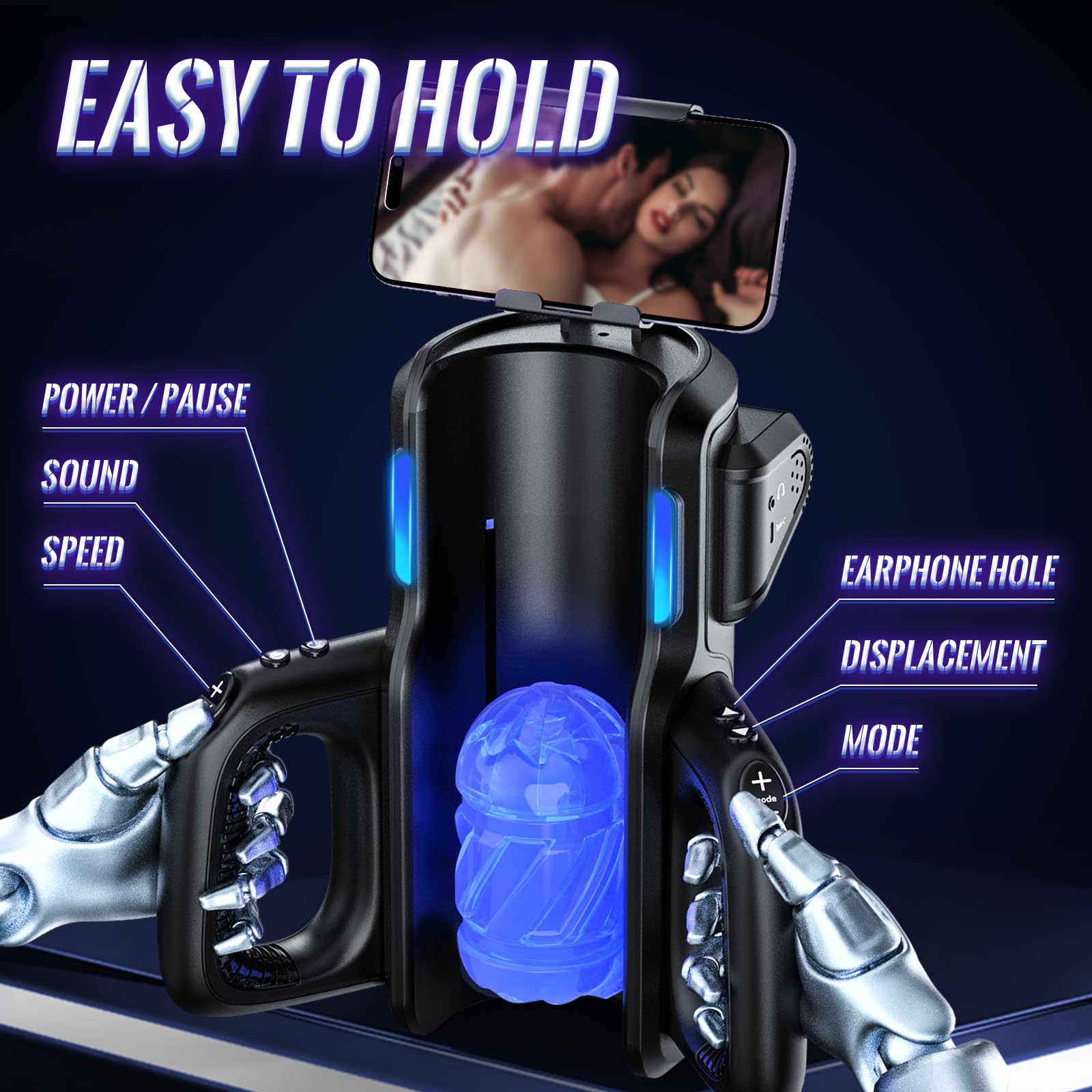 KING Automatic Thrusting High-Speed Motor Male Masturbator Paloqueth-official KING Automatic Thrusting High-Speed Motor Male Masturbator Paloqueth-official
