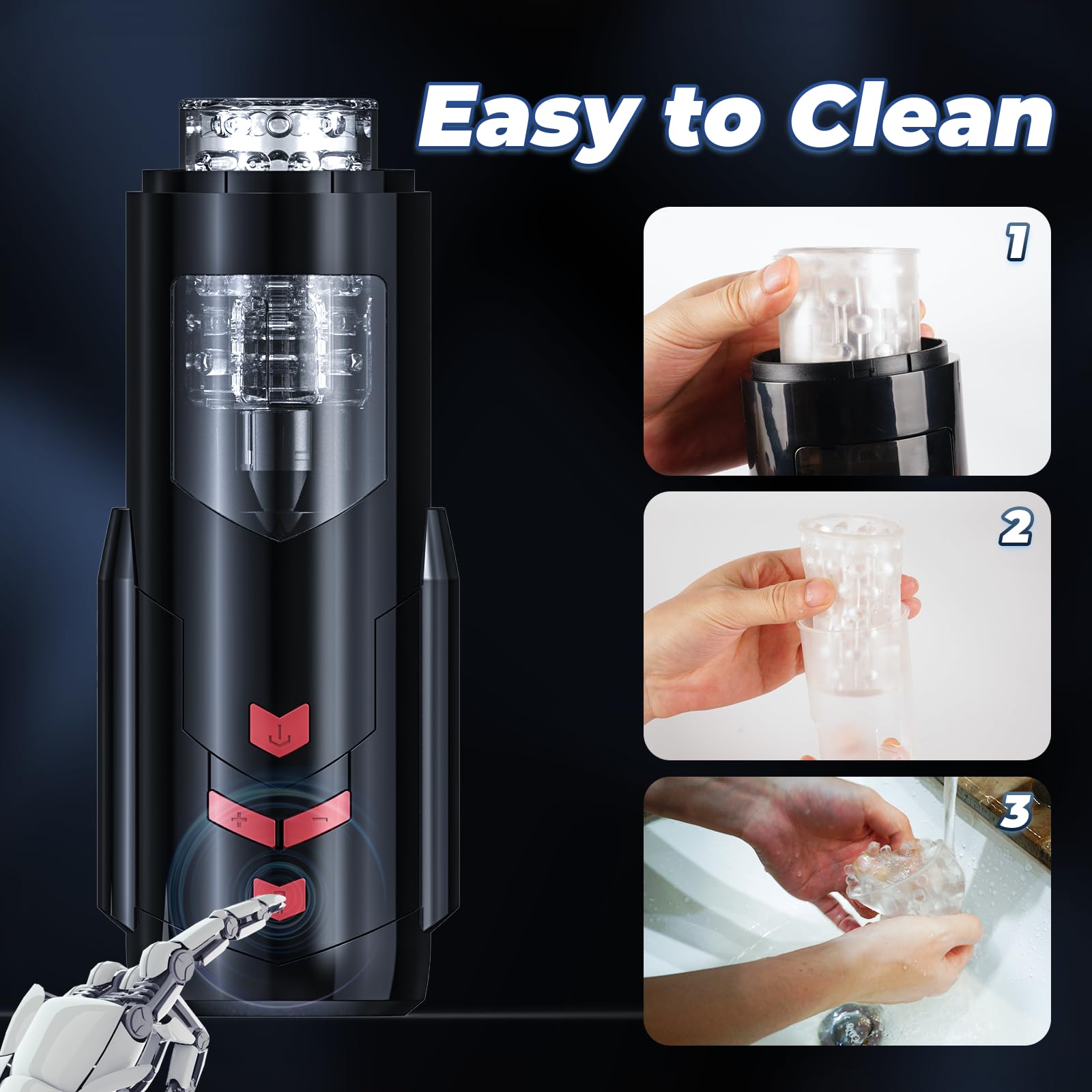 Rocket - Auto Thrusting Stroker Automatic Male Masturbator Paloqueth-official Rocket - Auto Thrusting Stroker Automatic Male Masturbator Paloqueth-official