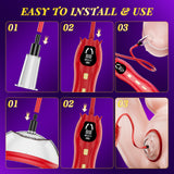 Pussy Pump Electric Rose Clitoral Pump