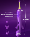G Spot Clit  Flapping Vibrator Dildo