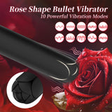 Rose Bullet Vibrator for Women