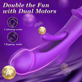 Bliss - Flapping G Spot Vibrator Dildo for Women