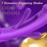 Bliss - Flapping G Spot Vibrator Dildo for Women