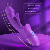 Bliss - Flapping G Spot Vibrator Dildo for Women