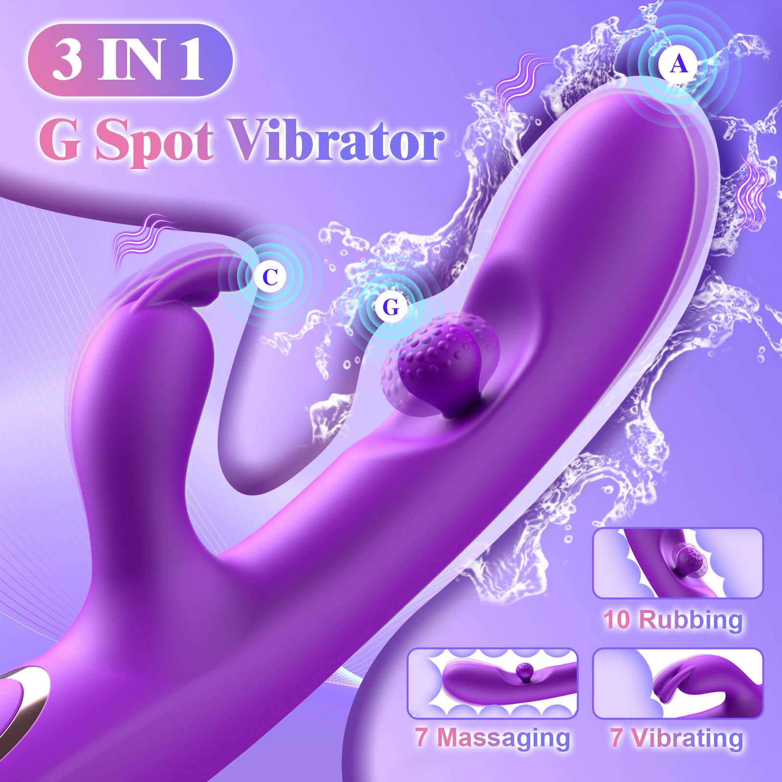 Rubbing Bead G Spot Vibrator Sex Toy Paloqueth-official Rubbing Bead G Spot Vibrator Sex Toy Paloqueth-official