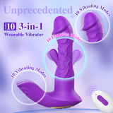 Wearable G Spot Flapping Vibrator