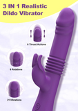 Women Thrusting Rabbit G Spot Vibrator