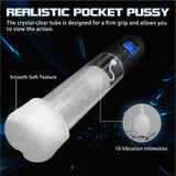 Electric Vacuum Penis Pump with Pocket Pussy