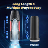 Black Widow Automatic Male Masturbators with 5 Suction & 7 Vibration Modes