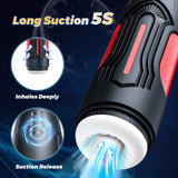 Black Widow Automatic Male Masturbators with 5 Suction & 7 Vibration Modes