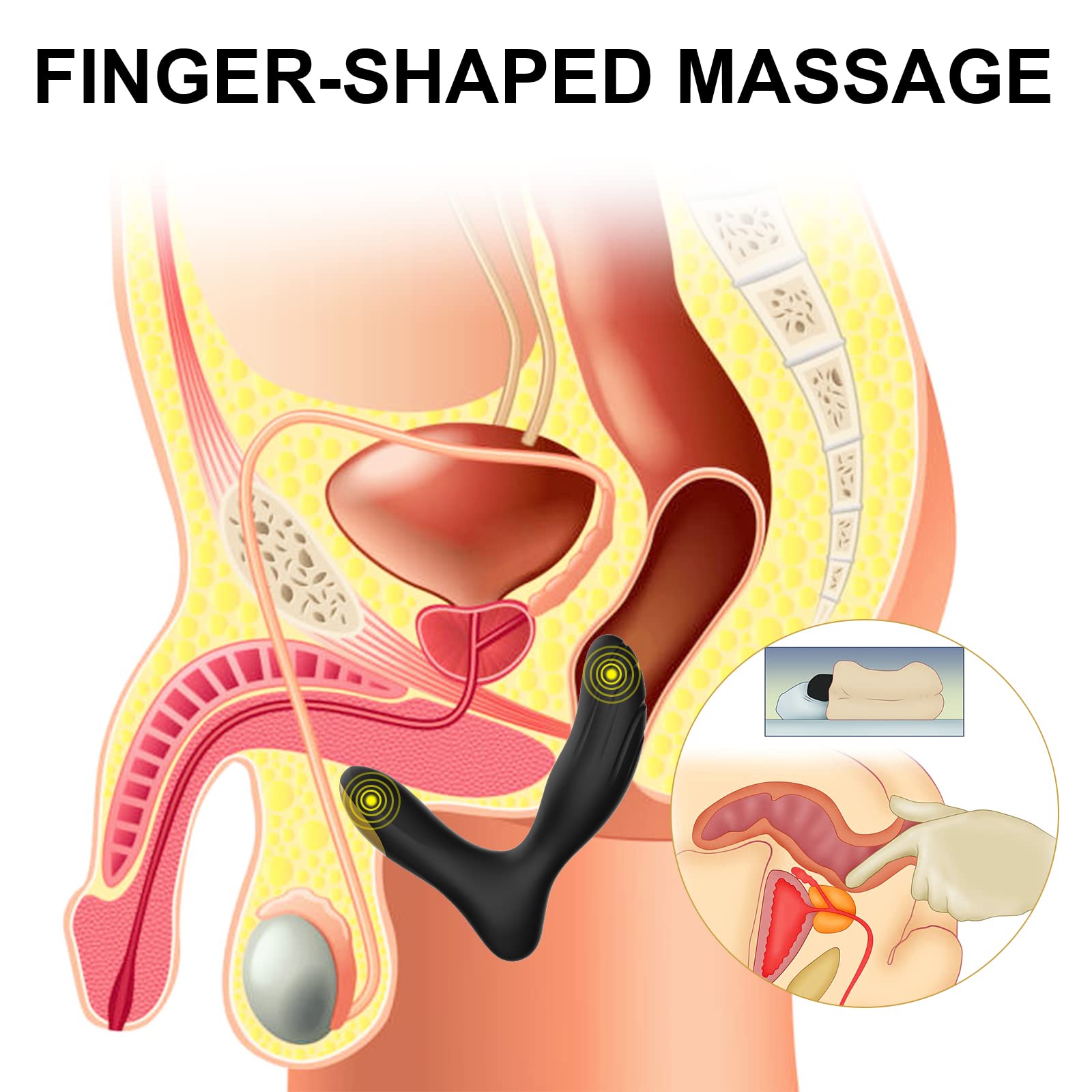 Male Vibrating Prostate Massager Paloqueth-official Male Vibrating Prostate Massager Paloqueth-official