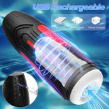 Male Masturbator Sucking Toy for Men, Blowjob Machine with 5 Suctions & 7 Vibrations