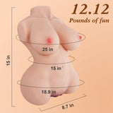 Kate:12.2 LB Sex Doll Male Masturbator with Torso