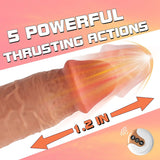 8.7 Inch Thrusting Dildo