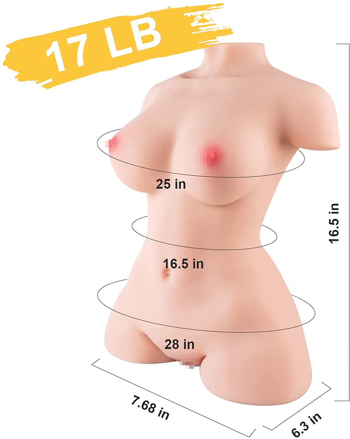 Kai:17LB Torso Sex Doll Paloqueth-official Kai:17LB Torso Sex Doll Paloqueth-official