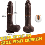 9.7 in Thrusting Rotating Dildo for Women