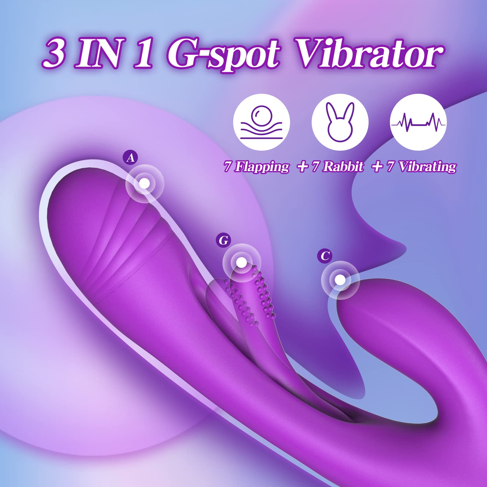 Rabbit Flapping G-spot Vibrator
