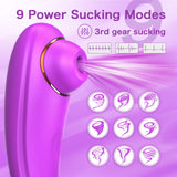Clitoral Sucking Vibrator Toy With 9 Suction 3 Intensity Modes