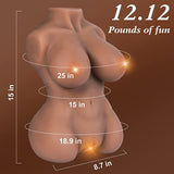 Kate:12.2 LB Sex Doll Male Masturbator with Torso
